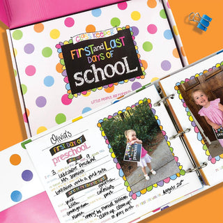 Mom Must-Have School Keepsake Kit | Class Keeper® + Photo Prop Deck + School Stickers - Denise Albright® 