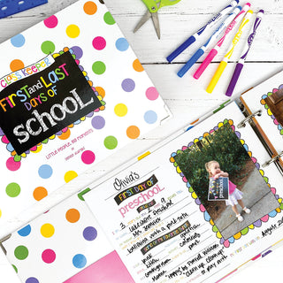 Mom Must-Have School Keepsake Kit | Class Keeper® + Photo Prop Deck + School Stickers - Denise Albright® 