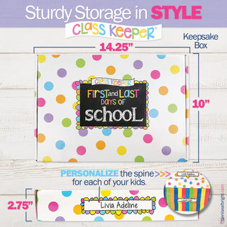 Mom Must-Have School Keepsake Kit | Class Keeper® + Photo Prop Deck + School Stickers - Denise Albright® 