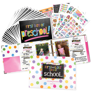 Mom Must-Have School Keepsake Kit | Class Keeper® + Photo Prop Deck + School Stickers - Denise Albright® 