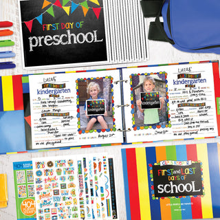 Mom Must-Have School Keepsake Kit | Class Keeper® + Photo Prop Deck + School Stickers - Denise Albright® 