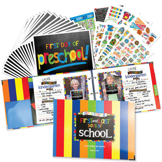 Mom Must-Have School Keepsake Kit | Class Keeper® + Photo Prop Deck + School Stickers - Denise Albright® 