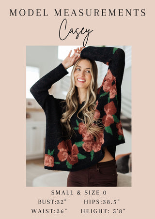 Need a Little Love Cable Knit Puff Sleeve Top