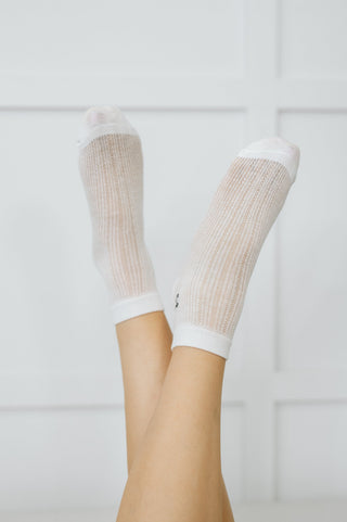Cutesy Bow Detail Ankle Socks