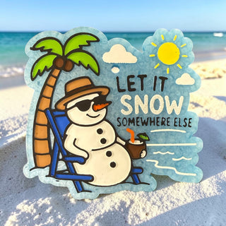 MADE TO ORDER Let It Snow Freshie