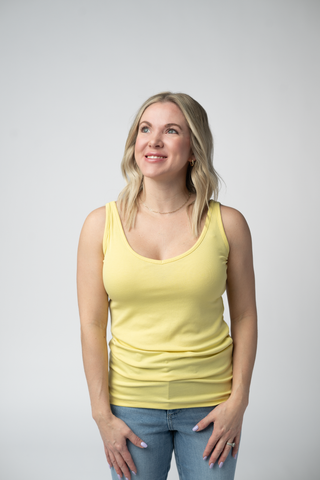 IN STOCK Kennedy Tank - Lemon