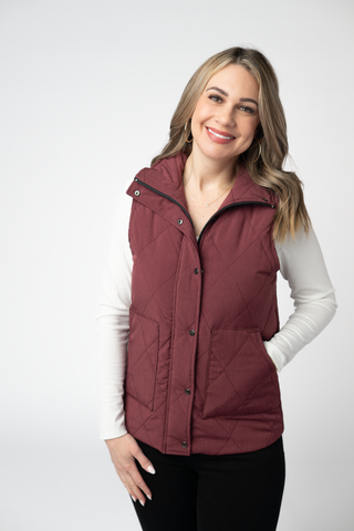 IN STOCK Two Tone Fullzip Sherpa - Olive and White