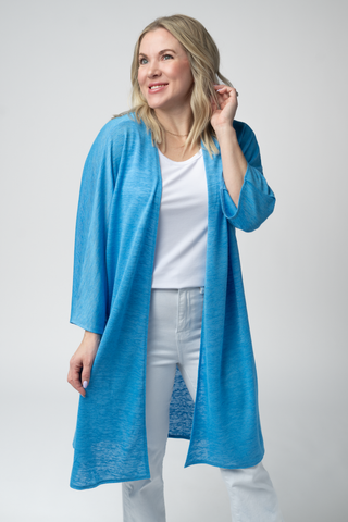 IN STOCK Ellie Cover-Up Kimono - Light Blue