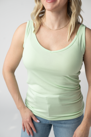 IN STOCK Kennedy Tank - Lime