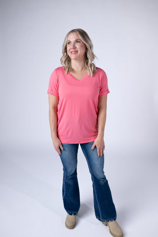 IN STOCK Sophie Tee - Sun Kissed Coral