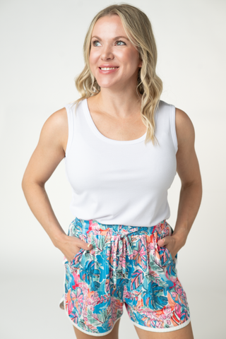 IN STOCK Nova Summer Shorts - Tropical Palm