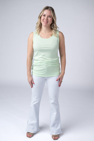 IN STOCK Ava Tank - Lime