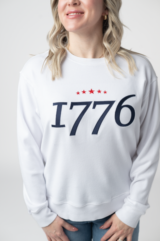 IN STOCK Corrine Embroidered Pullover Top - 1776