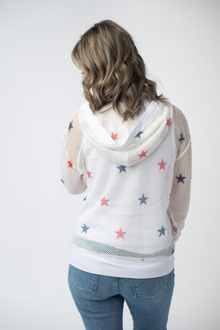 IN STOCK American Stars Mesh Hoodie