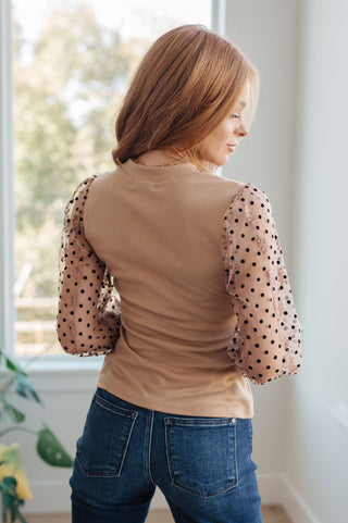 Dots on My Sleeves Blouse II