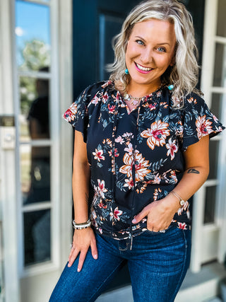 Brand New Day Short Sleeve Blouse