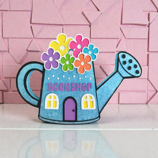 MADE TO ORDER Floral Bookshop Freshie