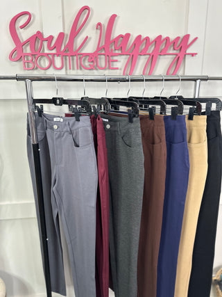 StretchyStitch Pants by Basic Bae