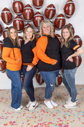 IN STOCK GameDay Tessa Short Sleeve Top - Cincinnati