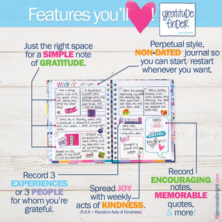 Gratitude Finder® Journal Gift Kit - Denise Albright® 