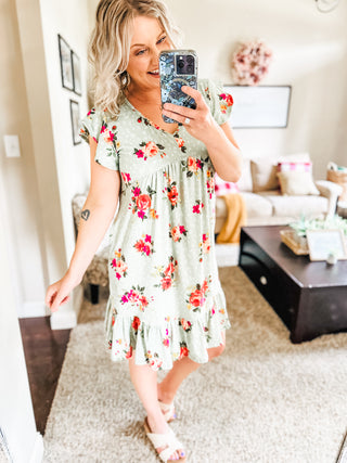 Can't Fight the Feeling Floral Dress