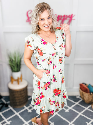 Can't Fight the Feeling Floral Dress