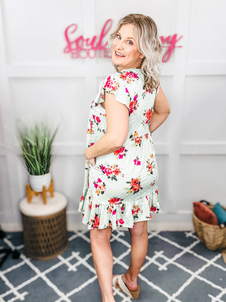 Can't Fight the Feeling Floral Dress