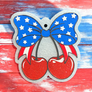 MADE TO ORDER Cherry Bow Freshie