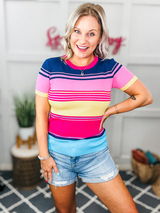 Sounds Great Striped Top