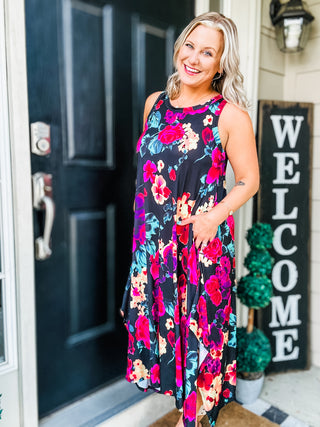 Sway My Way Floral Dress