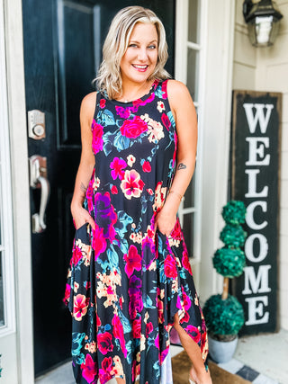 Sway My Way Floral Dress