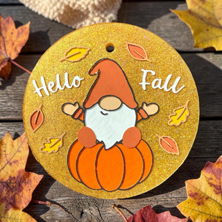 MADE TO ORDER Fall Gnome Freshie