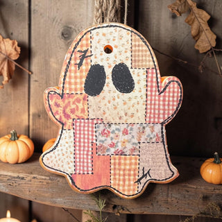 MADE TO ORDER Patchwork Ghost Freshie