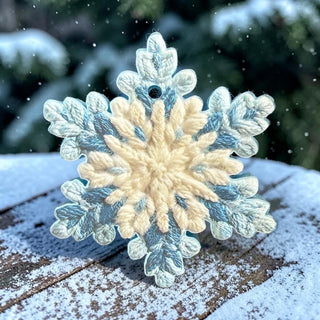 MADE TO ORDER Snowflake Freshie