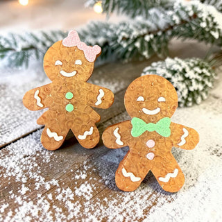 MADE TO ORDER Gingerbread Vent Clips and Magnets