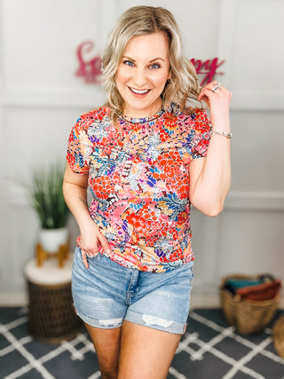 Flowers Everywhere Floral Top II