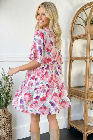 Petal Parade Tiered Dress