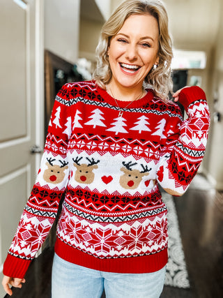 Ski Lodge Cozy Holiday Sweater