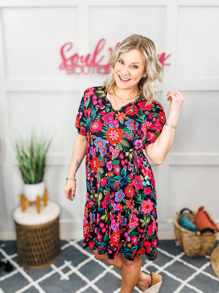 Be Someone Floral Dress