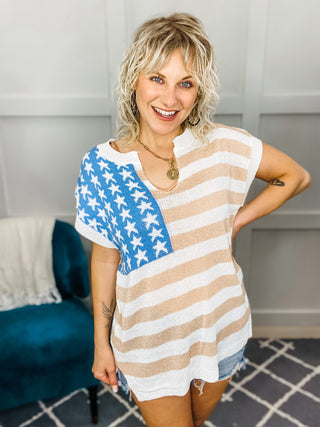 Old Glory Sleeveless Sweater