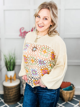 Square Dance Granny Square Sweater II