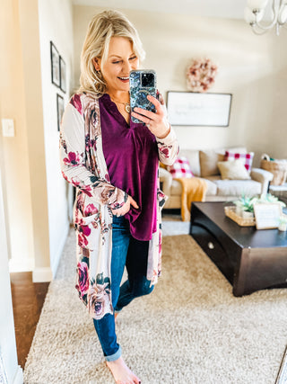 Blooming With Happiness Cardigan