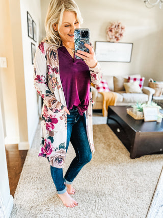 Blooming With Happiness Cardigan