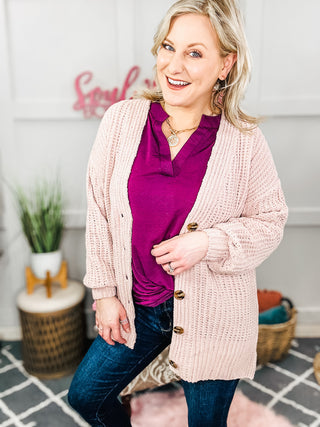 Mother Knows Best Buttoned Down Cardigan