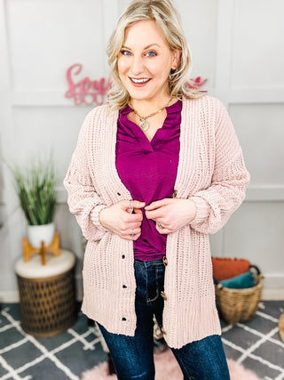 Mother Knows Best Buttoned Down Cardigan