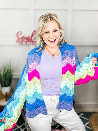 Every Single Moment Striped Cardigan II