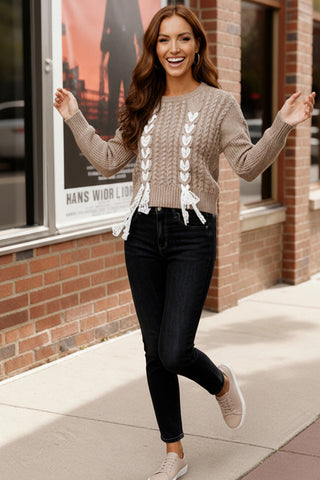 The Sweetheart Stitch Sweater