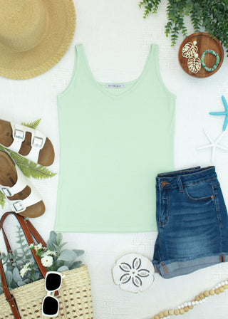 IN STOCK Kennedy Tank - Lime