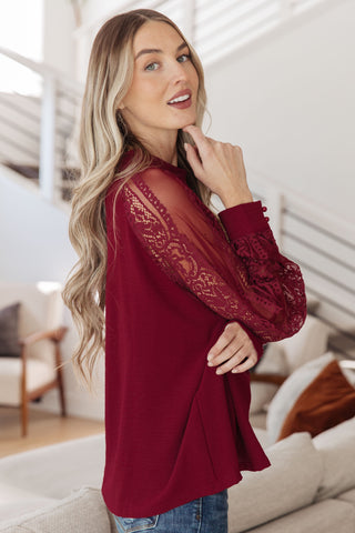 Lace on My Sleeves Blouse II