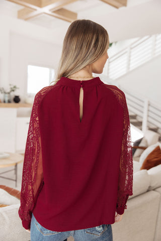 Lace on My Sleeves Blouse II